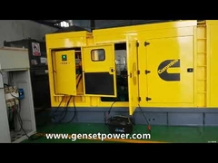 Elektrik güç ses yalıtımlı 1000kva sessiz cummins dizel motor jeneratör