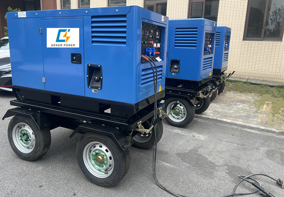 Miller 350Amp 400Amp Yanmar Motor Kaydırıcı Jeneratör Mig Arc Dizel Kaydırma makinesi birimi