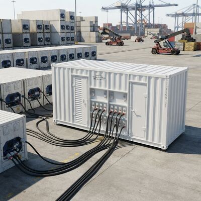 30pcs Soket Su Soğutma 460V 60Hz Reefer Konteyner Genset Dizel Jeneratör Güç Paketi