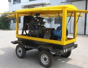 Electric start diesel engine fire pump water 100 hp High pressure 6 inch suction 50m head
