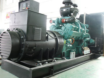 1000kva Water Cooled Cummins Diesel Generator With Electronic Speed , Three Phases Four Lines