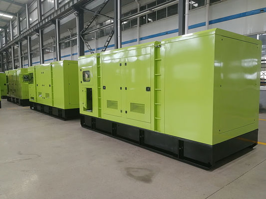 Asıl motor 450kva Cummins dizel jeneratör sessiz 350kw