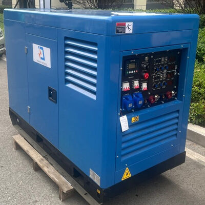 Ağır hizmet tipi kaynak makinesi Big Blue 600 Air Pak dizel kaynakçı 600Amper elektrot, MIG kaynağı için